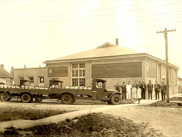 21 - Mt. Angel Creamery ~ 1920's