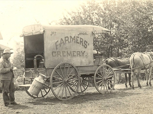 9 - 'Cremery' milk  wagon